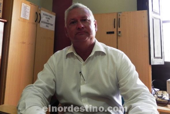 El Intendente de Concepción Ing. Alejandro Urbieta designa a nuevo personal para la función de coordinación ante la Comisión de Seguridad Ciudadana, se trata del Abog. Rafael Pizzani. (Foto: Departamento de Comunicaciones de la Municipalidad de Concepción).