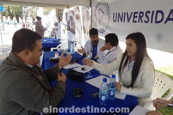 Universidad Sudamericana ofreció atención médica gratuita a quienes asistieron al Gran Desfile Estudiantil Cívico Militar
