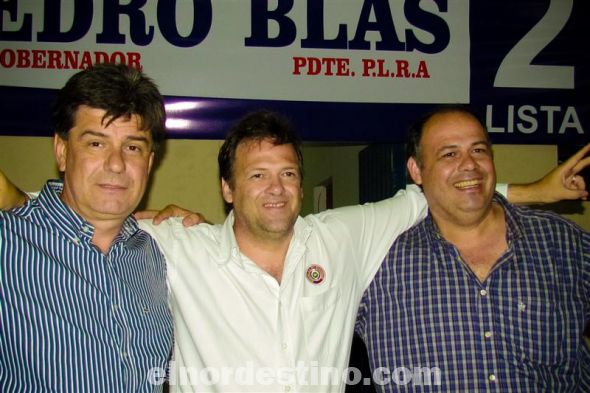 El Diputado Pedro González recibió los aplausos de todo el pueblo liberal  y fue reconocido como el futuro Gobernador de Amambay