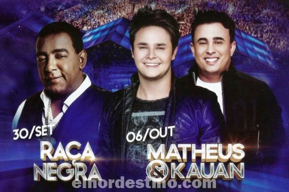 El clásico de la música pagode romántica Raça Negra abrirá la serie de shows en la XXII Expo Amambay