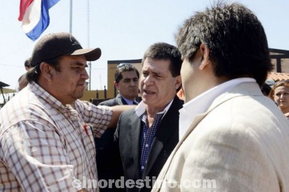 Los productores reclamaron al presidente Horacio Cartes obras y rechazaron el Iragro durante la inauguración de la Expo Norte