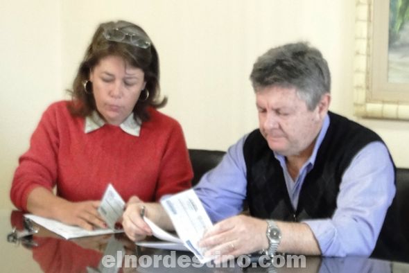 Gobernación de Amambay realizó esta mañana pagos pendientes para regularizar el programa de merienda y almuerzo escolar 