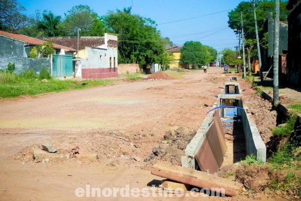 Se iniciarán nuevas construcciones de desagües pluviales en la ciudad de Concepción