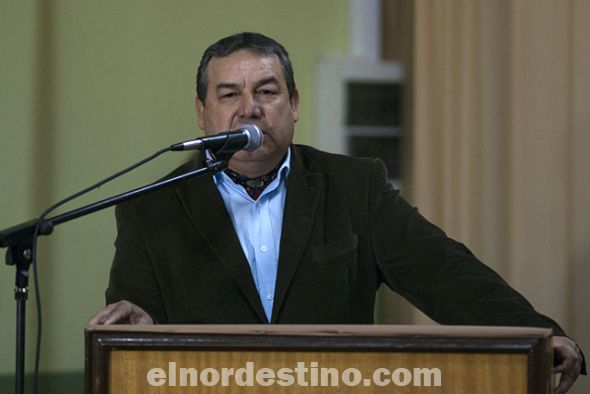 El coordinador de la Expo Amambay 2013 Eulalio Gomes Batista explicó los alcances y la importancia de poder realizar cada año la Expo Amambay. (Foto: Diego Lozano).