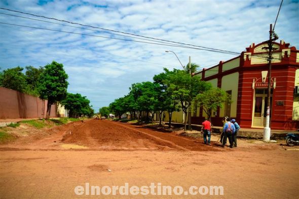 Se proyectan asfaltar 60 cuadras en la capital del Primer Departamento de Concepción