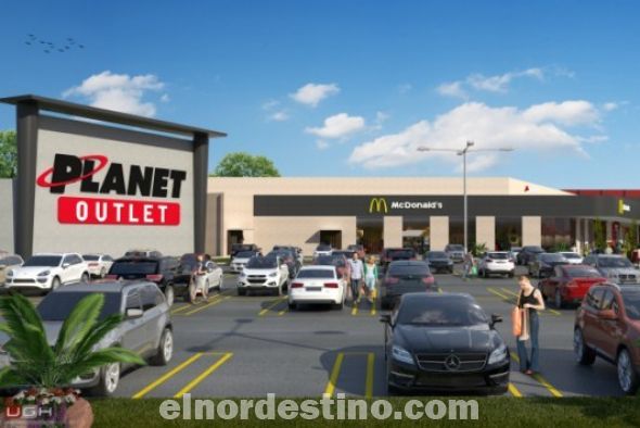 Planet Outlet de Pedro Juan Caballero es actualmente el comercio más popular de la frontera según una encuesta confiable. (Ilustración: UGH).