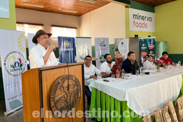 Expo Amambay: Gobernador Juancho Acosta y Diputado Lalo Gomes lanzaron el Plan de Siembra de Sésamo Zafra 2023/2024