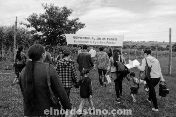 Capacitan a familias rurales de Horqueta y de Arroyito con programa del Ministerio de Agricultura y Ganadería 