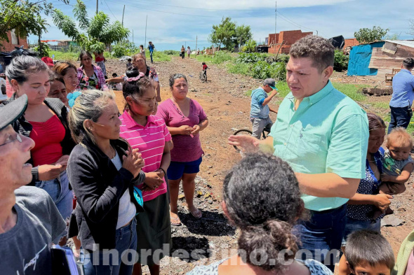 Durante visitas a la periferia de Pedro Juan Caballero, gobernador Juancho Acosta escuchó necesidades y anhelos de los vecinos