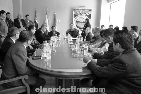 Ministro de Obras Publicas y Comunicaciones se reunió con autoridades del Amambay en sede gubernamental