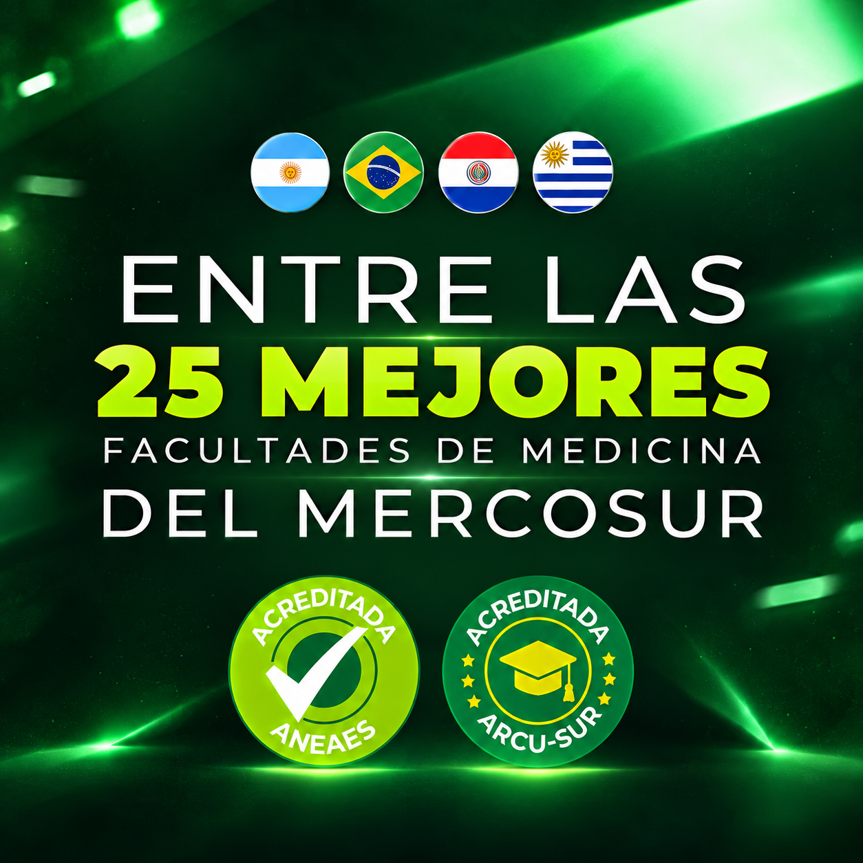 UNISUD 25 mejores