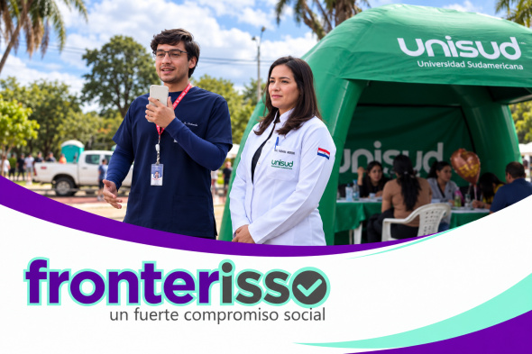Los investigadores trabajan en la consolidación y evaluación de los datos recopilados para generar evidencia científica sobre la situación de salud de la población de Pedro Juan Caballero. La iniciativa fortalece la vinculación entre universidad y comunidad. (Foto: Asesoría de Prensa de Universidad Sudamericana). 