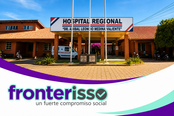 El gobernador de Amambay  Juancho Acosta, brindó un firme respaldo al viceministro de Salud doctor Saúl Recalde. La autoridad destacó las mejoras impulsadas en el sistema sanitario del departamento y en Pedro Juan Caballero. (Foto: Gobernación de Amambay).