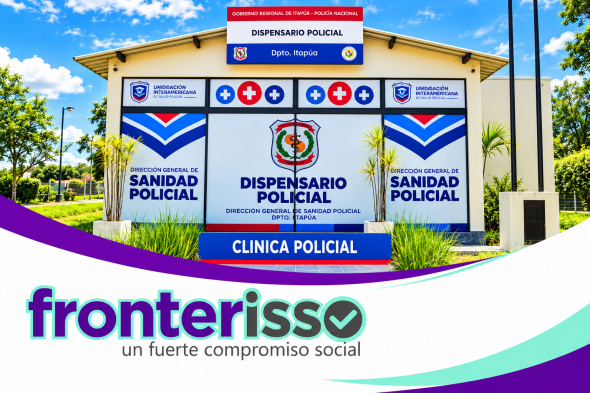 Salud más cerca de la gente. La distribución de las clínicas en diferentes sectores de Pedro Juan Caballero busca facilitar el acceso a los servicios médicos, evitando que la distancia sea un obstáculo para quienes necesitan atención. (Foto: Asesoría de Prensa de Universidad Interamericana). 