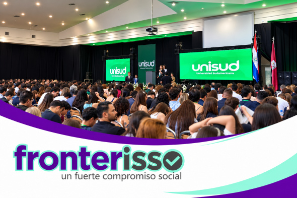 Universidad Sudamericana felicitó al destacado profesional y reafirmó su compromiso con la excelencia educativa, la producción de conocimiento científico y el desarrollo de investigaciones que contribuyan al bienestar de la población paraguaya. (Foto: Asesoría de Prensa de Universidad Sudamericana). 
