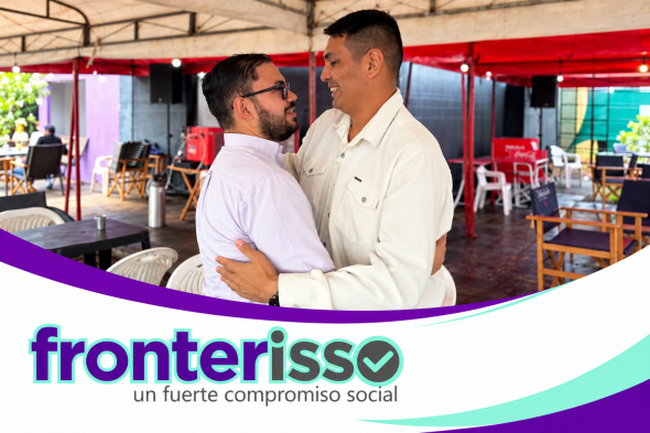 El abogado Paulo Acosta y el DJ Robert Benítez aparecen como dos exponentes de una nueva generación interesada en ganar protagonismo en el escenario político de Pedro Juan Caballero. Ambos representan perfiles provenientes de distintos ámbitos profesionales. (Foto: Facebook de Paulo Acosta).