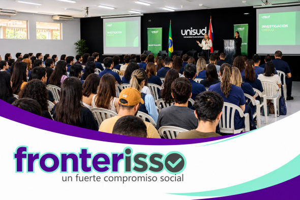 Los profesionales intercambiaron reflexiones sobre la importancia de generar conocimiento pertinente desde la etapa universitaria, el rigor metodológico en la práctica médica para el desarrollo de proyectos de impacto social y comunitario. (Foto: Asesoría de Prensa de Universidad Interamericana).
