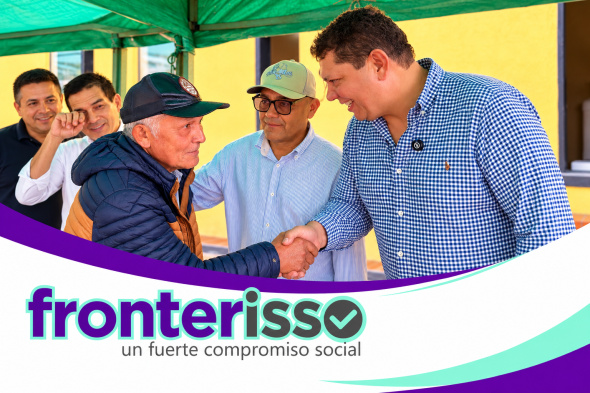 El jefe departamental, Juancho Acosta, valoró las gestiones realizadas para posibilitar el acceso a un hogar digno a pobladores amambayenses de sectores vulnerables. A nivel nacional, el gobierno central ya registra más de 34.000 viviendas entregadas en diversos puntos del país. (Foto: Gobernación de Amambay).   