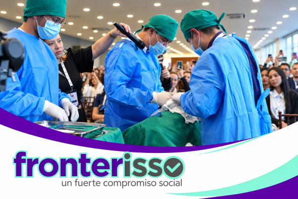 El I Congreso Internacional Oncológico del Norte PJC fue organizado por la Liga Académica de Oncología de UNISUD - LAONCO, y contó con el acompañamiento de la Sociedad Paraguaya de Cancerología – SOPAC. (Foto: Asesoría de Prensa de Universidad Sudamericana). 