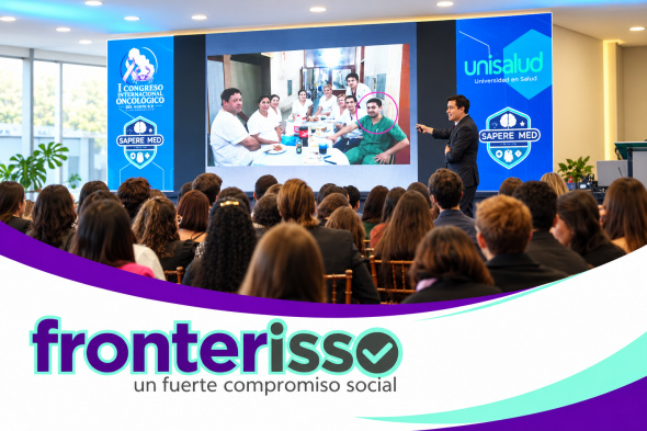 El I Congreso Internacional Oncológico del Norte PJC fue organizado por la Liga Académica de Oncología de UNISUD - LAONCO, y contó con el acompañamiento de la Sociedad Paraguaya de Cancerología – SOPAC. (Foto: Asesoría de Prensa de Universidad Sudamericana).