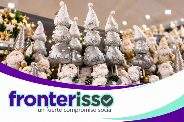 ¡La magia de la Navidad llega a Planet Outlet con una encantadora variedad de decorativos para transformar tu hogar en un espacio lleno de alegría, elegancia, calidez y espíritu festivo! Visitá Planet Outlet. (Foto: gacetilla de prensa de Planet Outlet Pedro Juan Caballero).