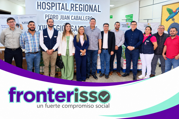 Juancho Acosta señaló que la adquisición responde a las necesidades de los usuarios del sistema público de salud. El Dr. Pablo Ayala destacó la importancia del apoyo institucional para fortalecer las farmacias hospitalarias y facilitar el acceso gratuito a los medicamentos. (Foto: Gobernación de Amambay). 