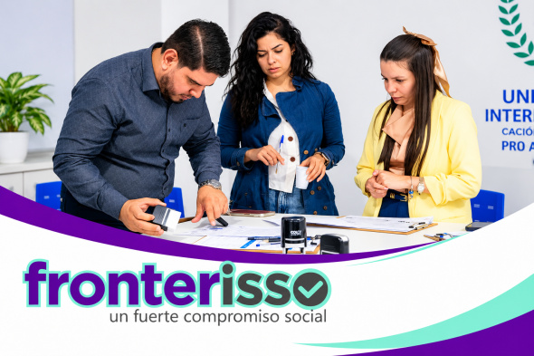 El rector Miguel Darío Cáceres reafirmó el compromiso institucional de continuar fortaleciendo y ampliando los servicios asistenciales con atención comunitaria en Pedro Juan Caballero y el departamento de Amambay. (Foto: Asesoría de Prensa de Universidad Interamericana). 
