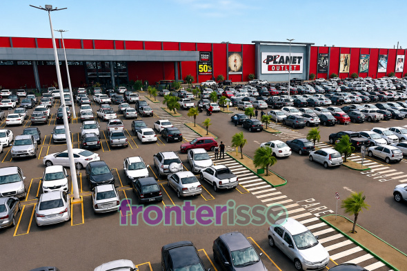 Del 25 al 28 de Junio se realizará la primera edición de la Crazy Week Frontera: Cuatro días de ofertas imperdibles en Planet Outlet de Pedro Juan Caballero. Será una gran campaña comercial destinada a fortalecer el comercio fronterizo. (Foto: gacetilla de prensa de Planet Outlet Pedro Juan Caballero).