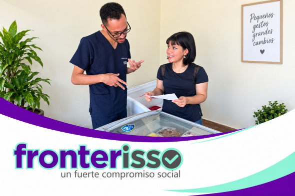 El estudio se realizó el 23 de junio de 2026 en el Barrio Guaraní de Pedro Juan Caballero, mediante visitas domiciliarias. En total fueron entrevistadas 500 personas, alcanzando el 100% de la meta prevista para esta etapa. (Foto: Asesoría de Prensa de Universidad Sudamericana). 