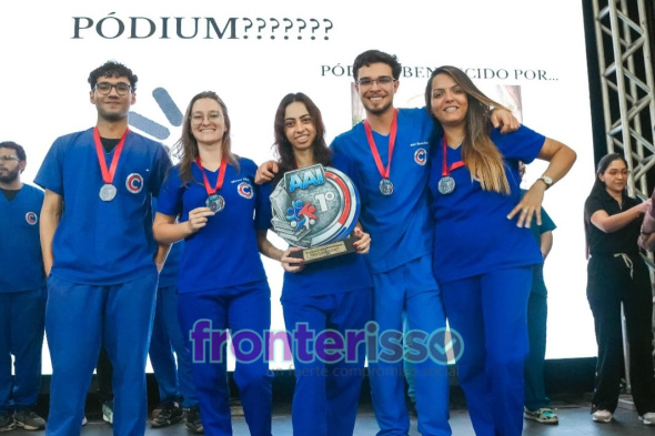 Prevaleciendo en las competencias de conocimiento los estudiantes de la Carrera de Medicina que elaboran una estrategia diferenciada, un liderazgo sólido, un trabajo en equipo sincronizado y una visión de futuro incluso, antes de que llegue. (Foto: Asesoría de Prensa de Universidad Interamericana - UCP).
