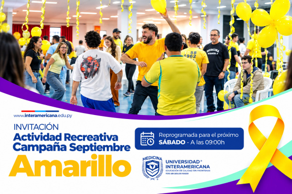 Septiembre Amarillo es una campaña de  concienciación y prevención del suicidio que busca promover el cuidado de la salud mental, la escucha, el acompañamiento y la importancia de pedir ayuda a tiempo. (Foto: Asesoría de Prensa de Universidad Interamericana).