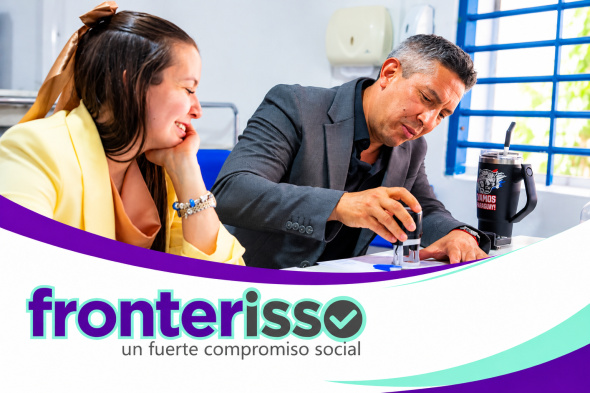 El rector Miguel Darío Cáceres reafirmó el compromiso institucional de continuar fortaleciendo y ampliando los servicios asistenciales con atención comunitaria en Pedro Juan Caballero y el departamento de Amambay. (Foto: Asesoría de Prensa de Universidad Interamericana). 