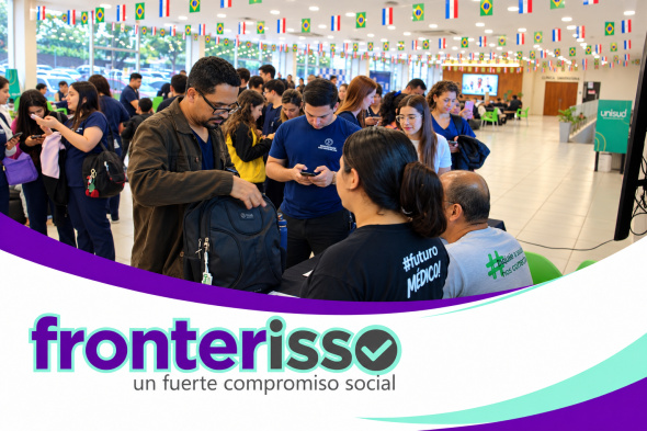 Un equipo de investigación de UNISUD realizó la etapa de recolección de datos del proyecto “Uso ético de la inteligencia artificial en la formación académica: percepciones y experiencias de estudiantes universitarios. (Foto: Asesoría de Prensa de Universidad Sudamericana). 