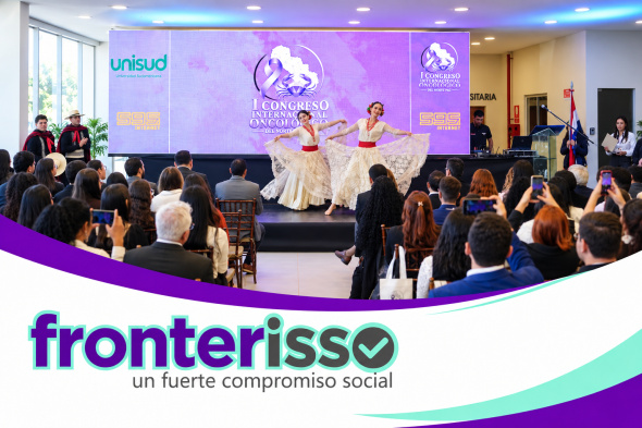 El I Congreso Internacional Oncológico del Norte PJC fue organizado por la Liga Académica de Oncología de UNISUD - LAONCO, y contó con el acompañamiento de la Sociedad Paraguaya de Cancerología – SOPAC. (Foto: Asesoría de Prensa de Universidad Sudamericana).