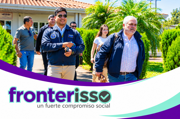 El rector Miguel Darío Cáceres reafirmó el compromiso institucional de continuar fortaleciendo y ampliando los servicios asistenciales con atención comunitaria en Pedro Juan Caballero y el departamento de Amambay. (Foto: Asesoría de Prensa de Universidad Interamericana). 