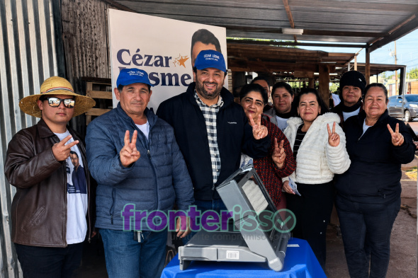 Un hijo del pueblo para servir al pueblo; el emprendedor y abogado Lesme se fue convirtiendo en pieza imprescindible en la Honorable Junta Municipal de Pedro Juan Caballero desde el año 2020. Una de las mejores opciones tanto para liberales como para colorados. (Foto: Facebook de Cezar Lesme).